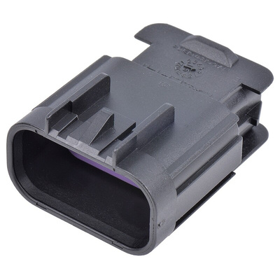 Delphi, GT 150 Automotive Connector Plug 10 Way, Crimp Termination