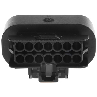 Delphi, GT 150 Automotive Connector Socket 14 Way, Crimp Termination