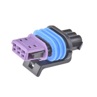 Delphi, GT 150 Automotive Connector Socket 3 Way, Crimp Termination