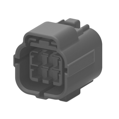 TE Connectivity, Econoseal J 070 Mk II+ Automotive Connector Plug 6 Way, Plug In Termination