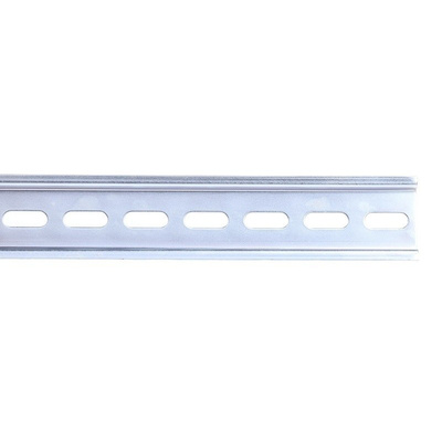RS PRO, Slotted Din Rail, 500mm x 35mm x 7.5mm