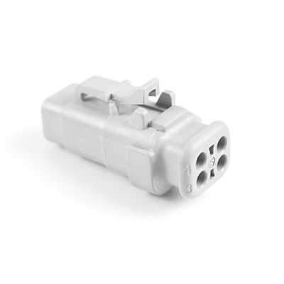 Amphenol Industrial, ATM Automotive Connector Plug 4 Way, Crimp Termination