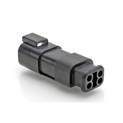 Amphenol Industrial, AT Automotive Connector Socket 4 Way, Crimp Termination
