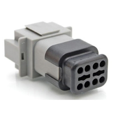 Amphenol Industrial, AT Automotive Connector Socket 8 Way, Crimp Termination