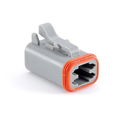 Amphenol Industrial, AT Automotive Connector Plug 4 Way, Crimp Termination