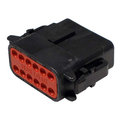 Deutsch, DTM Automotive Connector Plug 12 Way