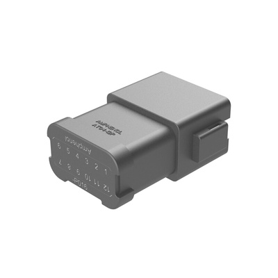 Amphenol Industrial, AT Automotive Connector Plug 12 Way