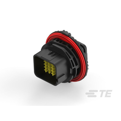 TE Connectivity, NTSEAL Automotive Connector Socket 20 Way, Solder Termination