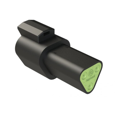 Amphenol Industrial, AT Cable connector Plug 3 Way, Crimp Termination
