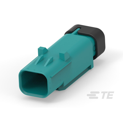 TE Connectivity, AMPSEAL 16 Connector Housing Plug 1 Way, Crimp Termination