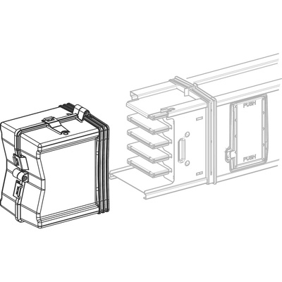 Schneider Electric Cable Trunking End Cover