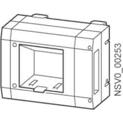 Siemens Cable Trunking Accessory, 195 x 160 x 124mm, BD01