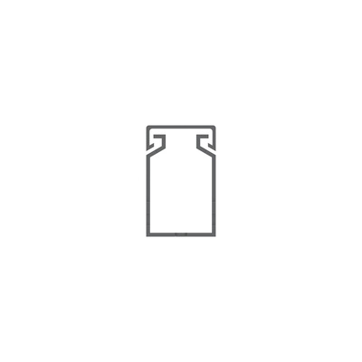 PVC Cable Trunking Accessory, 25 x 40mm