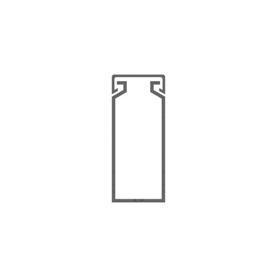 PVC Cable Trunking Accessory, 25 x 60mm