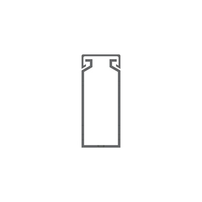 PVC Cable Trunking Accessory, 25 x 60mm
