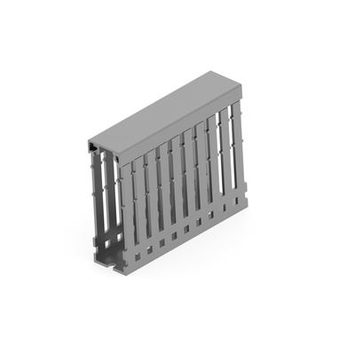 PVC Cable Trunking Accessory, 25 x 80mm