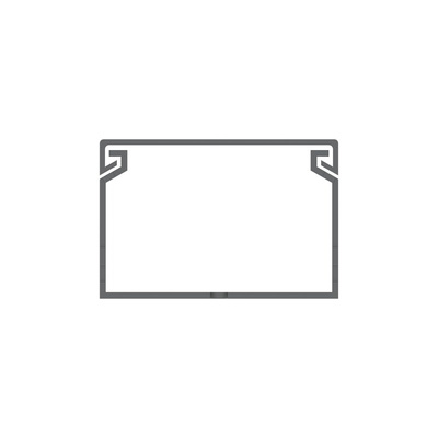 PVC Cable Trunking Accessory, 60 x 40mm