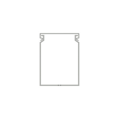 ABS, PC Cable Trunking Accessory, 60 x 80mm