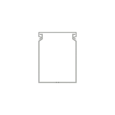 ABS, PC Cable Trunking Accessory, 60 x 80mm