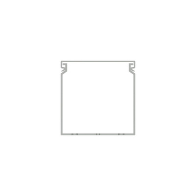 ABS, PC Cable Trunking Accessory, 80 x 80mm