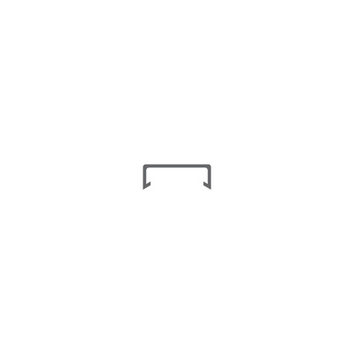 PVC Cable Trunking Accessory, 25 x 9.3mm