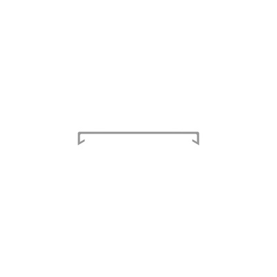 PVC Cable Trunking Accessory, 80 x 8.9mm