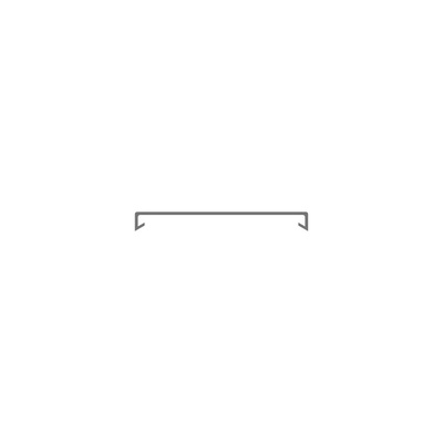 PVC Cable Trunking Accessory, 80 x 8.9mm