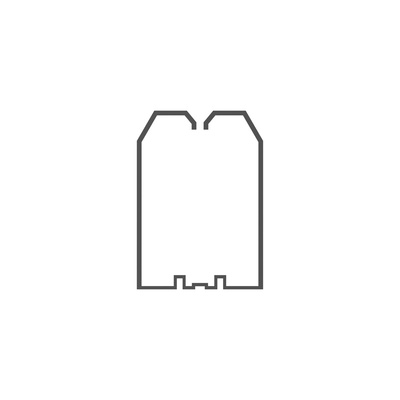 Cable Trunking Accessory, 60 x 80mm