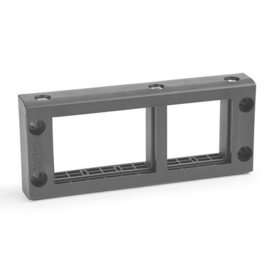 HellermannTyton Glass Fibre Reinforced, Polyamide Cable Trunking Frame, 21 x 61 x 143.5mm, VarioPlate Cable Entry System