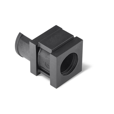 HellermannTyton Thermoplastic Elastomer Cable Trunking Accessory, 20 x 21 x 21mm, VarioPlate Cable Entry System