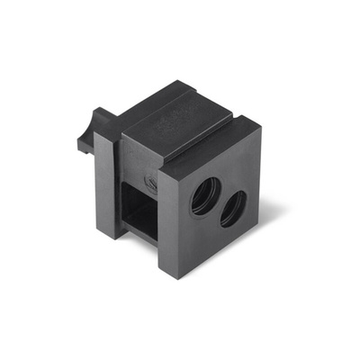HellermannTyton Thermoplastic Elastomer Cable Trunking Accessory, 20 x 21 x 21mm, VarioPlate Cable Entry System