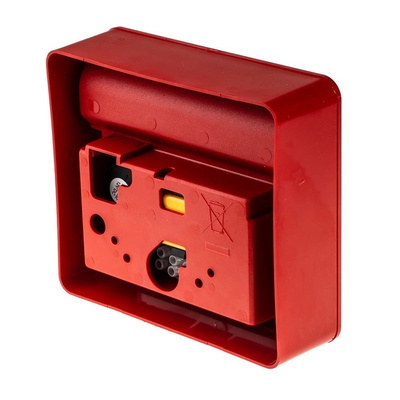 Hoyles Red Fire Alarm Call Point, Operated
