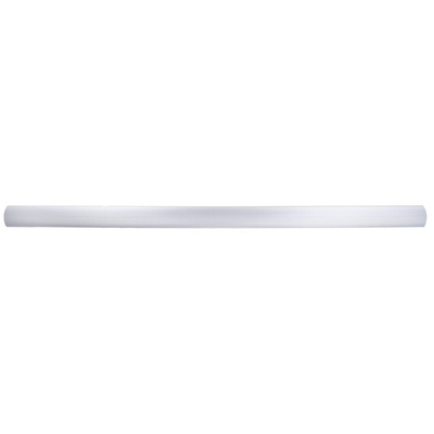 RS PRO Grey Floor Trunking - Closed Slot, W50 mm x D9.8mm, L1m, Aluminium Alloy (Lid), PVC (Base)
