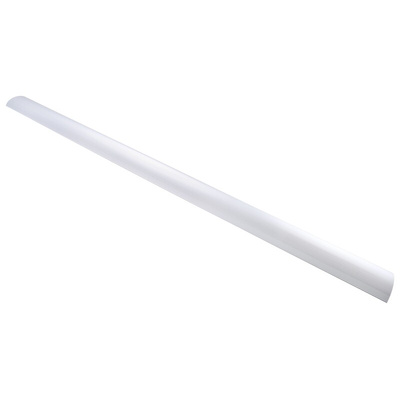 RS PRO Grey Floor Trunking - Closed Slot, W70 mm x D16mm, L1m, Aluminium Alloy (Lid), PVC (Base)