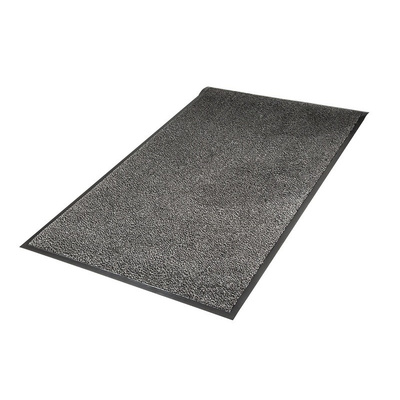 3M Softex Anti-Slip, Entrance Mat, Carpet, Indoor Use, Grey, 900mm 1.5m 7mm