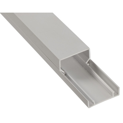 Schneider Electric EM White Mini Trunking - Closed Slot, W25 mm x D16mm, L3m, uPVC