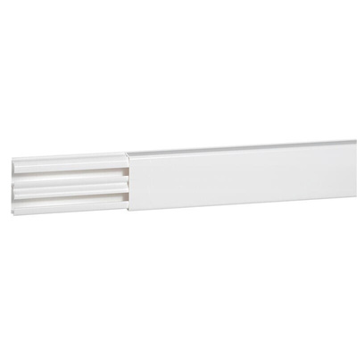 Legrand DLP White Mini Trunking - Closed Slot, W12.5 mm x D32mm, L2.1m, PVC