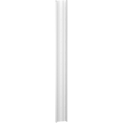 Resi9 White Trunking, W252 mm x D64mm, L2.6m, Plastic