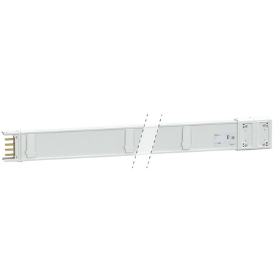 Schneider Electric Canalis White Busbar Trunking, W54 mm x, L3m, Aluminium