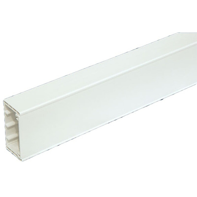 Schneider Electric CT White Dado Trunking - Closed Slot, W100 mm x D50mm, L3m, uPVC