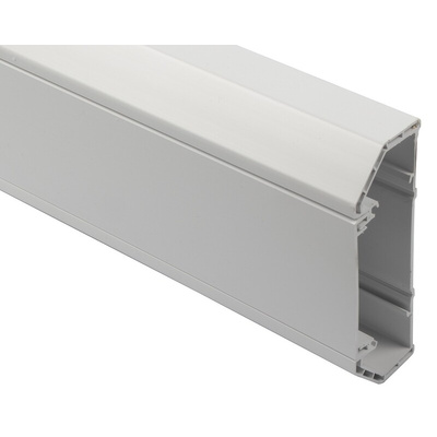 Schneider Electric Mita White Dado Trunking - Closed Slot, W150 mm x D52mm, L3m, uPVC