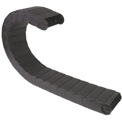 Igus 157, e-chain Black Cable Chain - Flexible Slot, W100 mm x D40mm, L1m, 150 mm Min. Bend Radius, Igumid G