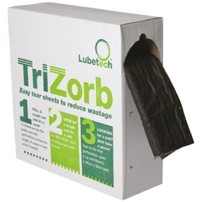 Lubetech Maintenance Spill Absorbent Drum Topper 5 L Capacity, 5 Per Package