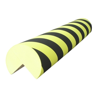 RS PRO Black, Yellow Corner Protector, 1m by 150mm