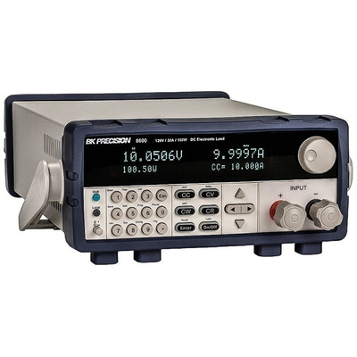BK Precision Electronic DC Load, BK86, BK8601, 0 ￫ 60 A, 0 ￫ 120 V, 0 ￫ 250 W, 0 ￫ 30 mΩ, Programmable