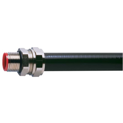 Adaptaflex Swivel, Conduit Fitting, 20mm Nominal Size, M20, Brass, Silver