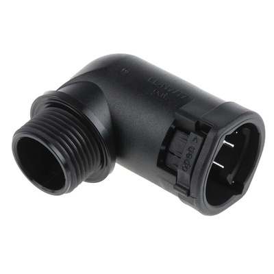 PMA 90° Elbow, Conduit Fitting, 20mm Nominal Size, M20, PA 6, Black