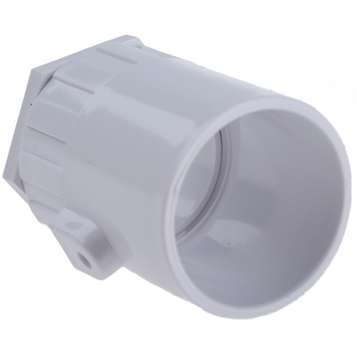 Schneider Electric Adapter, Conduit Fitting, 25mm Nominal Size, uPVC, White