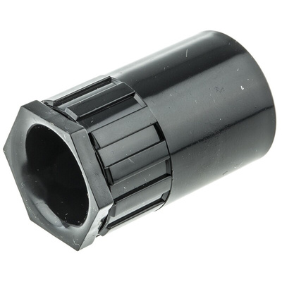 Schneider Electric Adapter, Conduit Fitting, 20mm Nominal Size, uPVC, Black