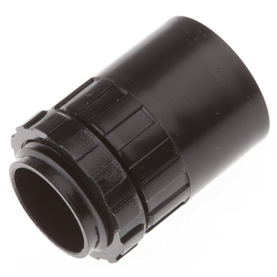 Schneider Electric Adapter, Conduit Fitting, 20mm Nominal Size, uPVC, Black